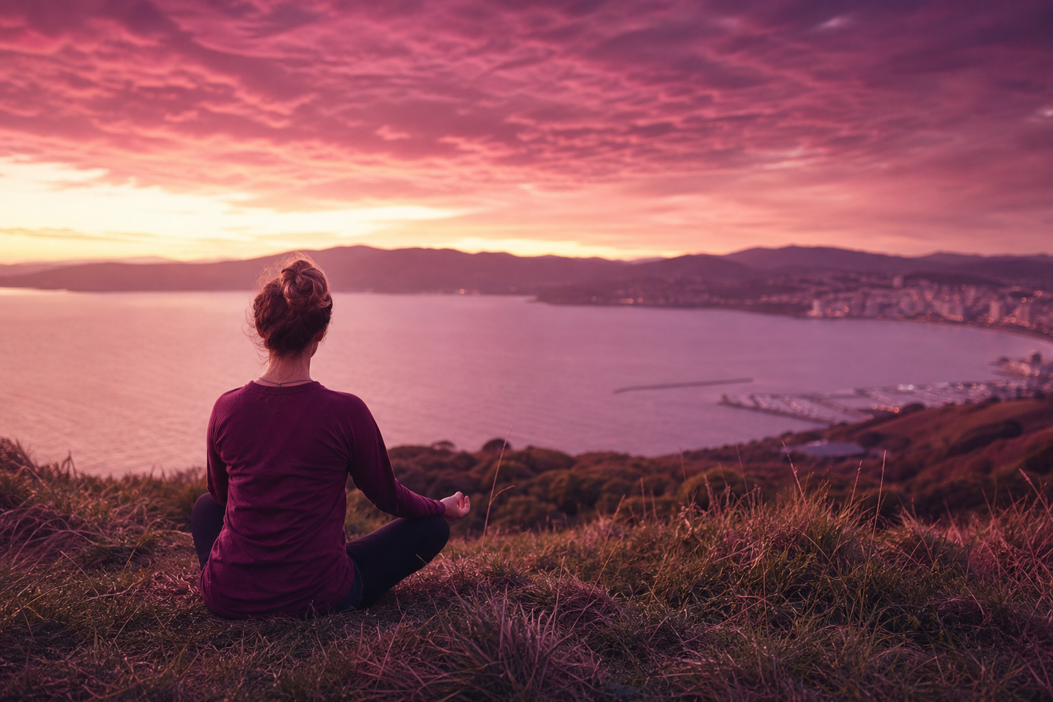 Spinalfaunaiu mindfulness practice in Wellington nature